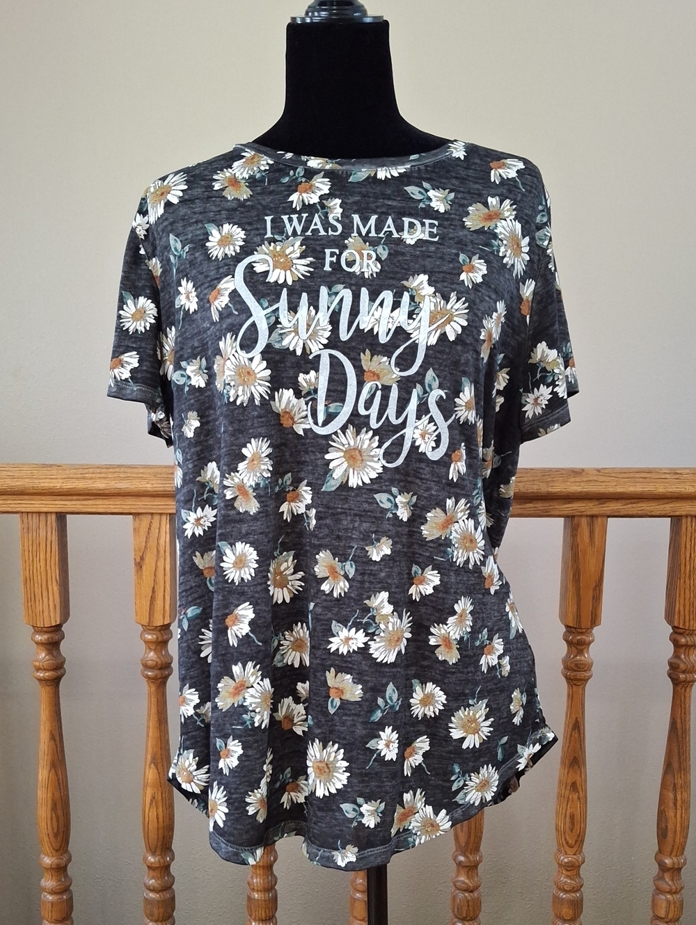 Maurices Sunflower Raglan Tee